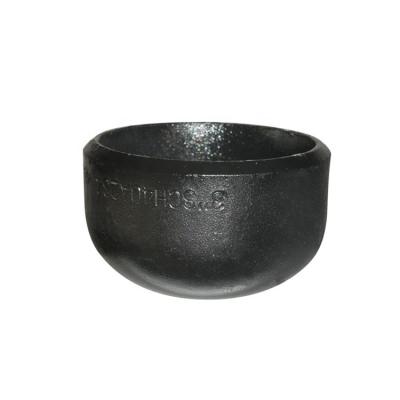 China DN100 ASTM Carbon Steel Pipe Cap SCH40 Butt Welding Cap Seamless for sale