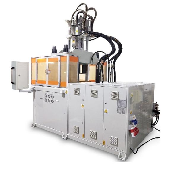 Quality Two-Color Handle Making Machine Vertical Double Color Injection Molding Machine for sale