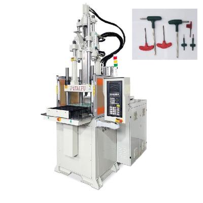 China Allen Wrench Screwdriver Making 85Ton Vertical Injection Molding Machine With Single Slide for sale