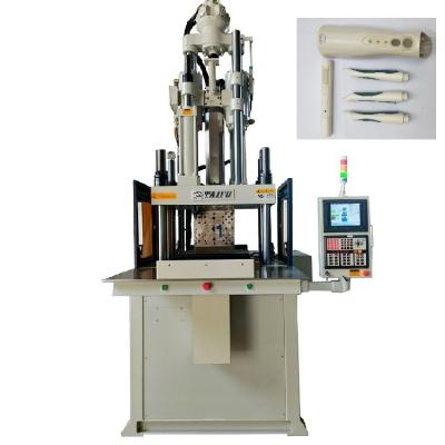 China electric tooth brush making machine vertical single slide injection molding machine for sale