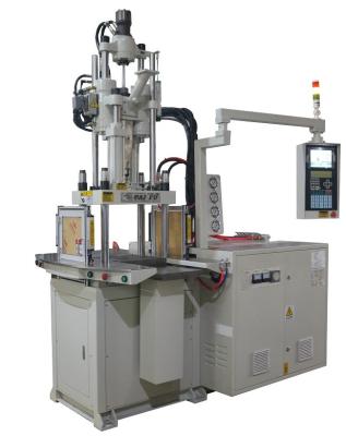 China 55 Ton Vertical Injection Molding Machine For Screwdriver With Double Slide for sale