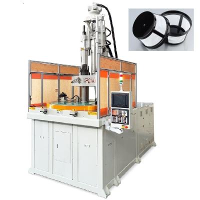 China 200 Ton Vertical Rotary Table Injection Molding Machine Used For  Filter Cup for sale