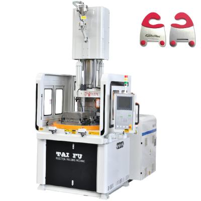 China Vertical Rotary Table Injection Molding Machine 120 Ton Used For Metal Hook for sale