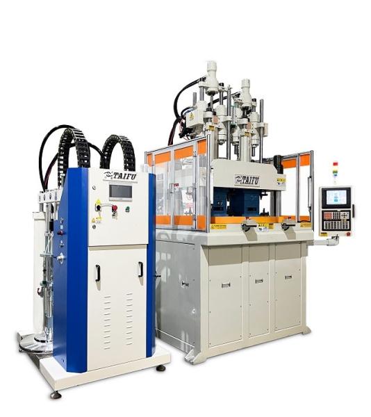 Quality Rotary Table Two-Color LSR Silicone Injection Molding Machine 120 Ton for sale