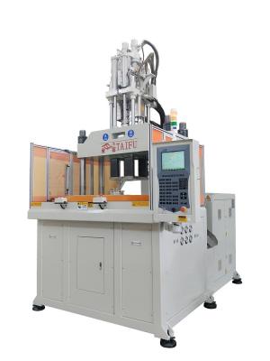 China Two - Color Lid Plastic Making Machine Vertical Double Color Injection Molding Machine for sale