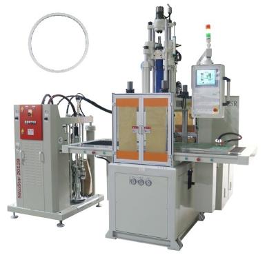 中国 120 Ton Seal Rings LSR Silicone Injection Molding Machine With Double Slide 販売のため
