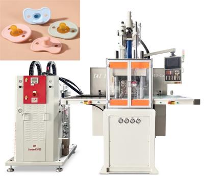 Китай Эффективная и точная вертикальная LSR силиконовая инъекционная формовая машина для детского соска продается