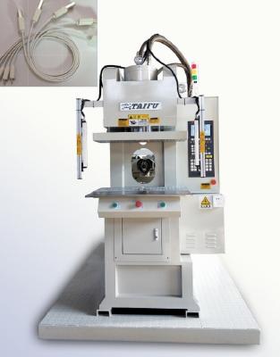 China High Efficiency 55 Ton  Data Cables  Injection Molding Machine With C Type White for sale
