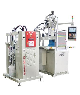 中国 85 Ton Vertical Double Slide LSR Injection Molding Machine For Watchband 販売のため