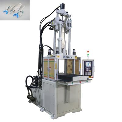 中国 High Efficiency 85 Ton  Vertical Injection Molding Machine With Single Slide 販売のため
