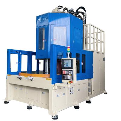 China Low Work Table Vertical Injection Molding Machine For Air Filter Of Auto Accessories for sale