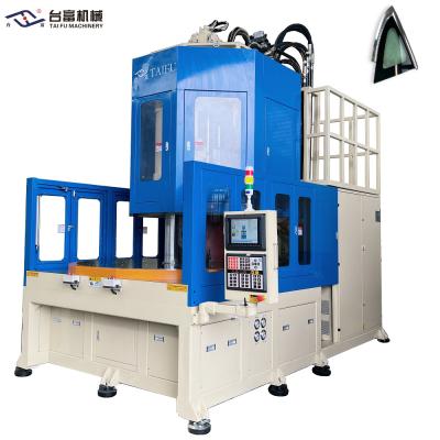 China Low Work Table Vertical Plastic Injection Molding Machine For Rear Left Door Glass à venda