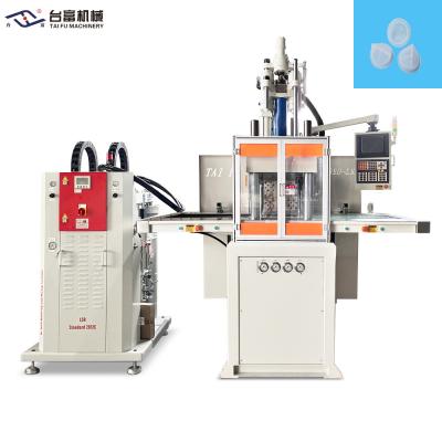 China Medical Silicone Dust Jacket LSR Silicone Injection Moulding Machine With Low Work Table zu verkaufen