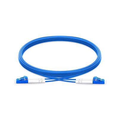 China Duplex 1310nm de la virola del LC UPC del cable del remiendo de la fibra óptica de G652D G657A en venta