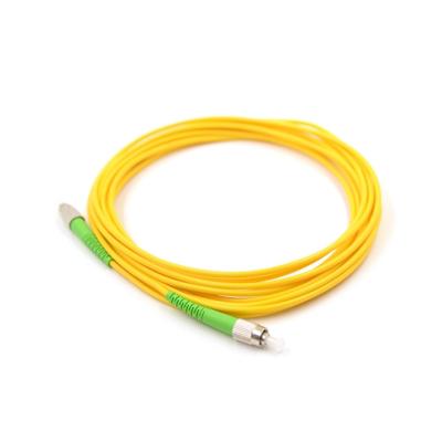 China El remiendo de la fibra de FC APC telegrafía el cordón de remiendo a una cara de la fibra de FTTH G652D en venta