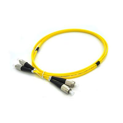 China G657A2 FC Patch Cable UPC Ferrule Polish Duplex 2 Core FTTX Network for sale