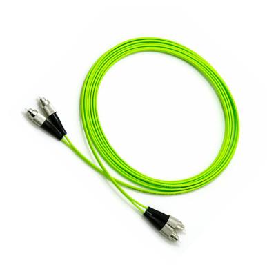 China UPC FC OM5 Patch Cord Duplex 2 Core LSZH PVC 850nm Easy Installation for sale