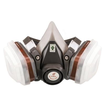 China TTR ABS Equipamento de fuga de emergência Máscara de gás de meio rosto com filtração de ar à venda