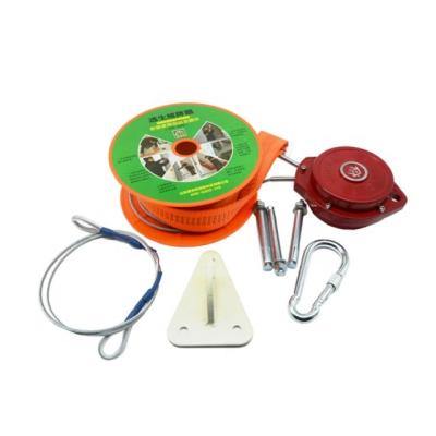 China Fire Fighting Rescue Emergency Escape Equipment Controlled Descent Device 15m-100m for sale