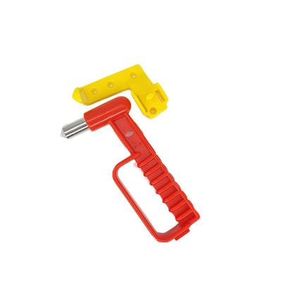 China OEM ODM Emergency Escape Equipment Plastic Steel Mini Safety Hammer for sale