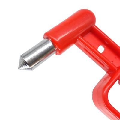China High quality portable car safety hammer emergency escape tools, lifesaving hammer, safety window breaker for sale