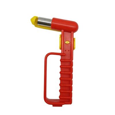 China Plastic ABS emergency escape equipment Car safety hammer, window breaker, rescue hammer for sale