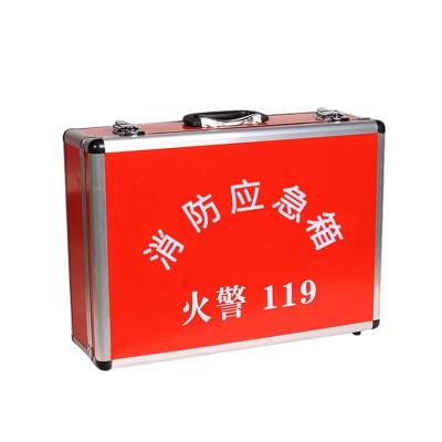 Chine Boîte de livraison de matériel de poignée d'incendie étanche à l'humidité Kit de premiers soins pour la maison à vendre