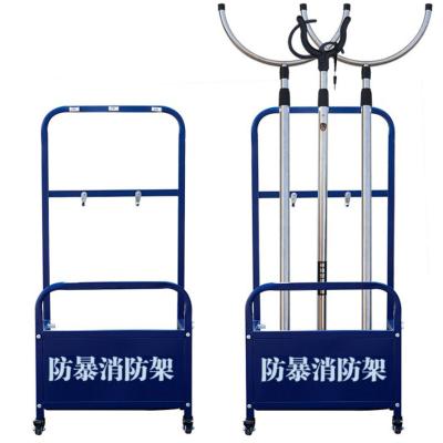China 55*40*112cm Metal Explosion Proof Equipment Rack Not Easy To Deform for sale