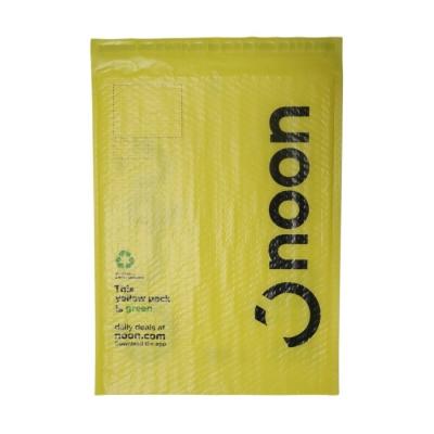 China Pearlescent Biodegradable Plastic Bubble Bag Logistics Packaging Bags for sale