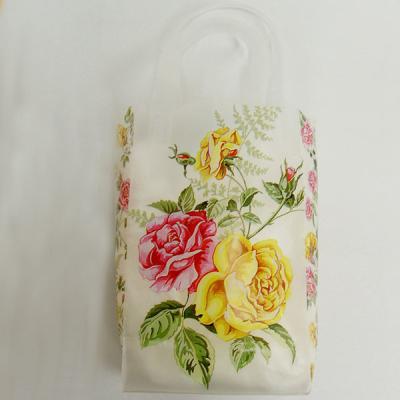 China HDPE Custom Large Plastic Bags With Handles Degradable Waterproof for sale