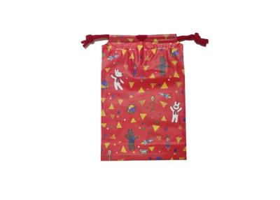 China CPE String Bag Plastic Sustainable Reusable Eco Friendly For Storage for sale