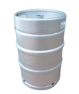 China Cylinder Shaped 50 Litre Stainless Steel Keg With Safe Burst Disc for sale