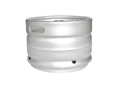 China TIG Welding 20 Liter Keg , Stainless Steel Firkin With Micro Matic Spear for sale