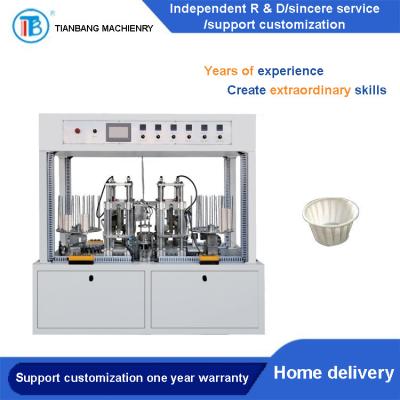 China JKB-C Curling Cake Box Making Machine Full Automatic Double Position for sale