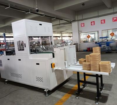 China Trays Paper Lunch Box Machine Automatic 50-70/Min 8KW for sale