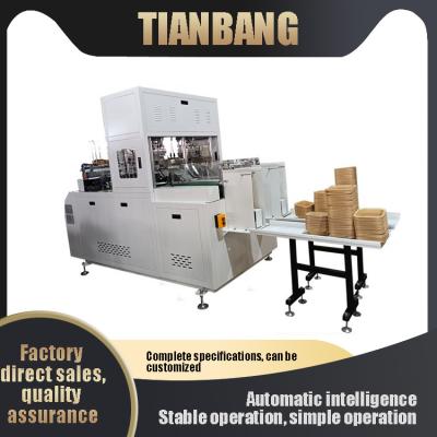 Cina 45-55 volte Min Paper Lunch Box Machine Tray Forming Machine di carta in vendita