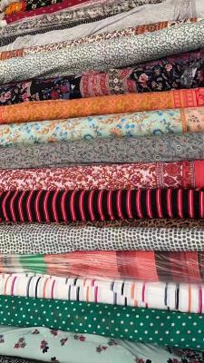 China Stock fabrics 100% Viscose AOP always Supply this items Order Quality standard for Scarf and Dresses for sale