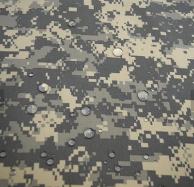 China Enzyme wash Static-free High quality fashion Waterproof  pvc coated winter snow camouflage fabric for sale