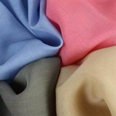 China 70%Tencel+30%Nylon Fabrics Static-free Enzyme wash Days silk chiffon Fashion girls' design dress and shirts for sale