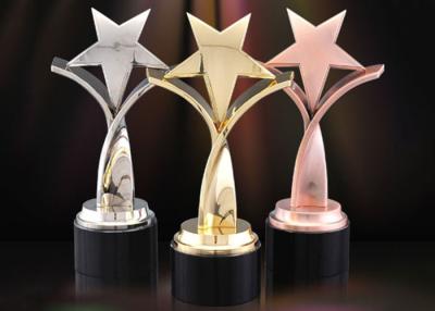 China Trofeo por encargo de la estrella del metal, recuerdos de los trabajadores de la empresa de la aleación del cinc en venta
