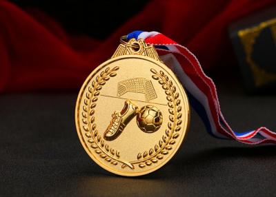 China Doppelseitiges Metallkundenspezifische Sport-Medaillen, Kinderfußball-Medaillen-Zollamt verfügbar zu verkaufen