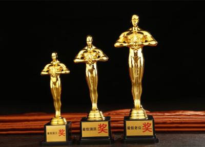 China Metal Standing Award Cups Trophies Wood Base Type For figure Custom Logo Accepted for sale
