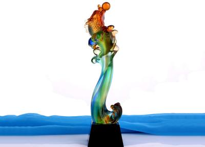 China Os troféus de Colorized Liuli do Chinoiserie e as concessões, peixes projetam presentes exclusivos à venda