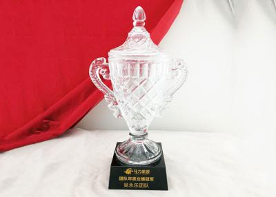 China Frosted Carving Golf Trophy Cup For Golf Tournament / Golf Club for sale