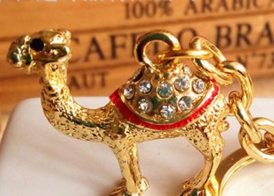 Китай Диамант ключевой цепи дизайна верблюда - Энкрустед арабские культурные личные вещи продается