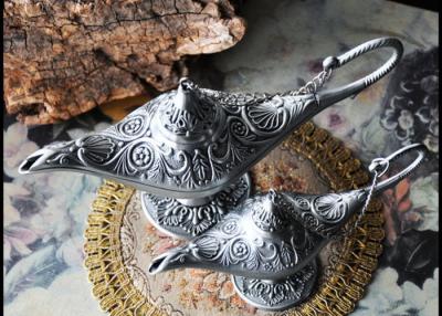 China Polishing / Engraving Metal DIY Craft Gifts Aladdin's Magic Lamp Design For Tourist for sale