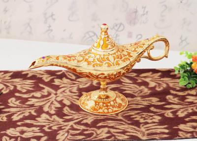 China Metal Material Home Decorations Crafts Arab Cultural Commemorative Aladdin's Magic Lamp for sale