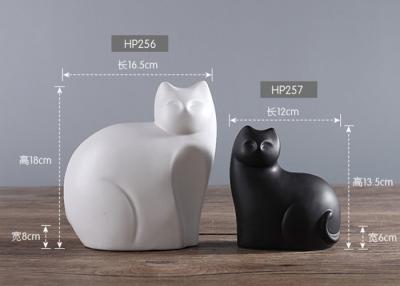 China Poly Resin Cats Models For Hotel / House Decoration Custom Service Available for sale