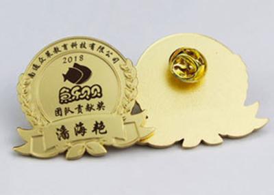 China Custom Graduation Engraved Medals Awards Pin Type For Teachers / Soldiers for sale