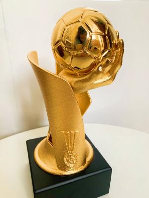 China Handball Custom Engraved Trophy As Prizes For Winners In Hand Ball Game for sale